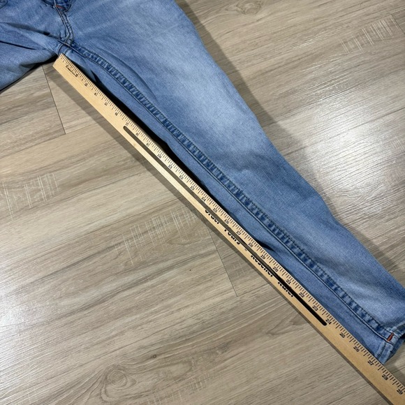 True Religion Jeans Womens 28 Light Blue Jennie Curvy Mid Rise Skinny Stretchy - Picture 6 of 6